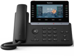 Yealink -SIP-T85W, IP telefonas, juodas, laidinis ir belaidis ragelis, stalinis, 1000 įra&scaron;ų, mygtukai