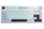 Mechaninė belaidė žaidimų klaviatūra Aula F75 Mechanical RGB TKL Ice Vein Switch, EN / RU i&scaron;dėstymas