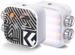 LED &Scaron;viesa - K&F Concept KF34.035 V1 2500-9900K 96+ CRI Įkraunama Baterija