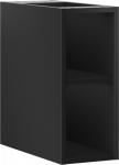 Mexen Box-A spintelė su lentyna, 20 cm, Juodas matt