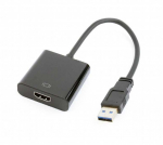 Gembird Adapteris USB 3.0 / HDMI-A 19 kontaktų / lizdas
