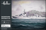 Heller - Escorteurs Rapides E50 (Frigate Le Corse-class), 1/400, 81093