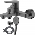 Mai&scaron;ytuvas voniai AB BAZEL, su du&scaron;u, pilkas