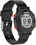 I&scaron;manusis laikrodis Sponge Digital Watch WatchMe with Apple FindMy feature Juodas