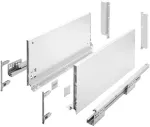 Drawer system AXISPRO 550mm baltas - Very high H199
