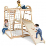 Promotions Jungle Gym medinis Montessori laipiojimo rinkinys 198x105x124 cm, įvairiaspalvis