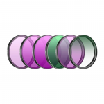 Sunnylife Filter set for DJI Action 6 (CPL/ND8/16/32/64/Juodas Mist 1/4)