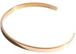 Marc Malone Gold-plated open bracelet Mateo Link MCGB6120G