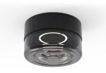 Sieninis &scaron;viestuvas 10W LED sieninis fasado &scaron;viestuvas ECLIPSE, juodos/dūmų sp., 2700K, IP65, A4029090N