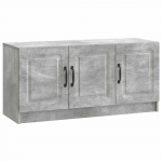 TV staliukas Televizoriaus spintelė Betono pilka 99 x 34,5 x 47 cm