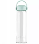 Gertuvė Vialli Design Stiklinis vandens butelis Fuori 540 ml mėtinė 30251