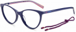 Akiniai M MISSONI MMI-0009-S6F. Akiniai, Kolor mėlyna. Kobieta.