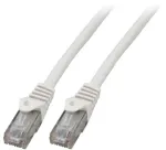 EFB Elektronik K8104WS.0,5, 0,5 m, Cat6, U/UTP (UTP), RJ-45, RJ-45, balta