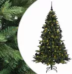 Dirbtinė kalėdinė eglutė su rutuliuku 210 cm 300 LED