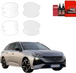 GrizzGlass Bespalvė apsauginė plėvelė BodyShield po rankenomis, skirta Peugeot 308 SW (2026) [4w1] (GRZ19937)