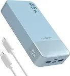 JUOVI i&scaron;orinė baterija 20000 mAh 45W PD su 2 USB-A ir 2 USB-C jungtimis J2621