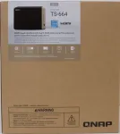 Serveris I&scaron;parduodama. QNAP 6-Bay desktop NAS TS-664-8G Intel Celeron N5095 4-core Processor frequency 2.9 GHz 8 GB DDR4 DEMO (SCRATCHED)