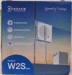 I&scaron;parduodama. Ecovacs langų valymo robotas WINBOT W2S OMNI Corded 8000 Pa Baltas PAŽEISTA PAKUOTĖ AND PAINT MISSING CLEANING BOTTL