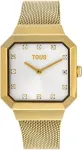 Tous Reloj Karat 300358062 plieno laikrodis su cirkoniais, Classic