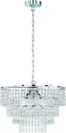 Trio r13473006 Orient Rhinestone pakabinamas &scaron;viestuvas, apvalus, 43 cm