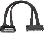 Default 22 kontaktų Sata prailginimo laidas (30cm, 6gbps)
