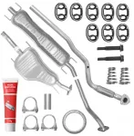 I&scaron;metimo sistemos komplektas + vamzdis Opel Astra G Ii 2 1.6 62 74 76 Kw 1998-2009 Kombi