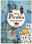 Vinilinė plok&scaron;telė Mano piratų lipdukų knyga: daugiau nei 500 lipdukų | lipdukų knygelė vaikams nuo 4 metų