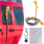 Ne&scaron;iojamas 12v turistinis kempingo automobilinis du&scaron;as