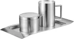 Esmeyer Wave 400-1655 cukraus ir pieno rinkinys, 4 dalys