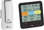 Tfa Dostmann Weatherhub 31.4007.02 pradinis rinkinys su Klima@home belaidžiu termo-higrometru, mobiliu oro kondicionieriumi ir namų stebėjimu
