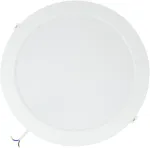 LED lubinis &scaron;viestuvas PNI D-Light 2402W 24W, įmontuojamas, apvalus, 6500K, 230V maitinimo &scaron;altinis, 2640 lm, baltas