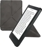 Kwmobile dėklas, suderinamas su Kobo Clara Bw/clara Colour/tolino Shine (5) / Shine Colour dėklu - dirbtinės odos dėklas - Ereader apsauginis dėklas - užvalkalas, antracito spalvos