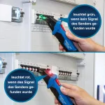 Peaktech 3432 Grandinių Ie&scaron;kiklis ir Įtampos Testeris
