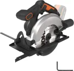 Worx Wx526.9 akumuliatorinis diskinis pjūklas 20v - 165mm pjūklo diskas - 0-50&deg; pakreipimo kampo reguliavimas be įrankių - 55mm maksimalus pjūvis (90&deg;) - kompakti&scaron;kas dizainas - siurbimo adapteris - akumuliatorius ir įkroviklis nepridedami