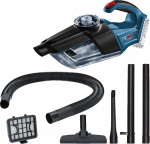 Bosch Akumuliatorinis dulkių siurblys GAS 18V-1 be akumuliatoriaus ir kroviklio