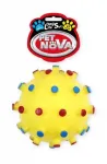 Pet Nova PETNOVA žaislas cypiantis spygliuotas kamuolys 12cm 2vnt