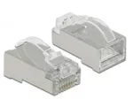 Delock RJ45 Crimp+Cut+Curve Stecker Cat.6 STP 20 St&uuml;ck