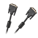 Cabletech DVI-DVI kabelis 1.8m Juodas