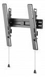 Pakeliamas sieninis laikiklis DELTACO OFFICE ypač plonas, 32"-55", 35kg, 100x100-400x400, juodas / ARM-0152