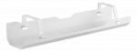 Kabelių valdymo kanalas po stalu DELTACO OFFICE atviras dizainas, 600 x 135 x 108 mm, baltas / DELO-0209