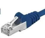 PremiumCord PREMIUMCORD Patch kabelis CAT6a S-FTP, RJ45-RJ45, AWG 26/7 1,5 m mėlynas