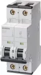 Siemens Wyłącznik nadprądowy 2P C 2A 10kA AC/DC (5SY4202-7)