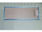 Aliuminis filtras 200x496x9 RZ.284.00.05.00 Brego gartraukiui SL-S II 60