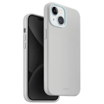 UNIQ dėklas Lino Hue Apple iPhone 15 / 14 / 136.1" Magclick Charging pilkos spalvos