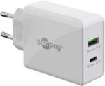 Goobay | Dvigubas USB-C PD greitasis įkroviklis (30 W) | 61674
