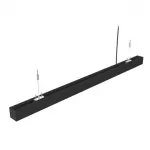 Pakabinamas &scaron;viestuvas 40W LED pakabinamas linijinis &scaron;viestuvas, juodas, 4000K