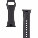 Tactical 844 silikoninė apyrankė skirta Redmi Watch 3 juodos spalvos