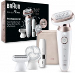 Epiliatorius Braun SES9-360 3D Silk&bull;&eacute;pil 9 Flex + FS1000 Mini skustuvas