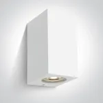 Pavir&scaron;inis &scaron;viestuvas, 2xGU10, baltas, IP65, 67142K/W