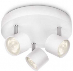 Lubinis &scaron;viestuvas Kryptinis &scaron;viestuvas PHILIPS STAR 562433116, 3 &times; 4,5 W, LED